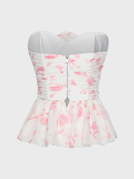 Топ корсетный из шифона Roses & Lace | Фото 2