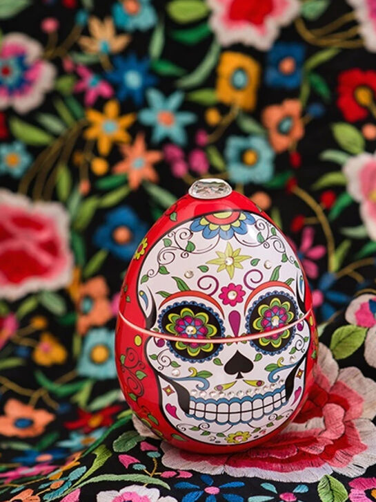 Свеча Skull ceramic Red skull 220г Ladenac Milano | Фото 2