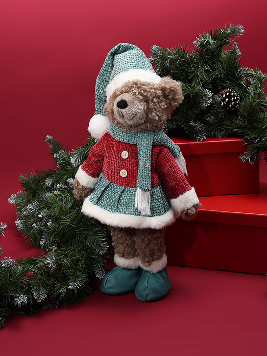 Игрушка набивная &quot;Медвежонок&quot; 26,5х22х50 см, 2 вида TIANQIN ARTS AND CRAFTS | Фото 10