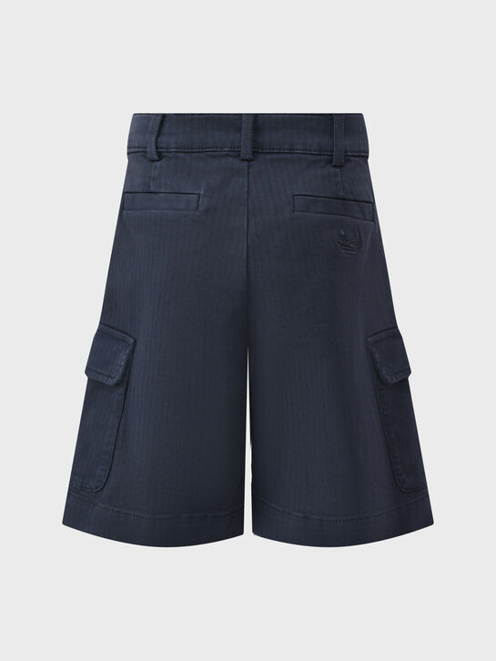 Бермуды с карманами-карго, синие Etro | Фото 2