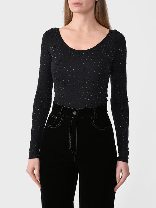 Боди со стразами Flashin | Фото 4