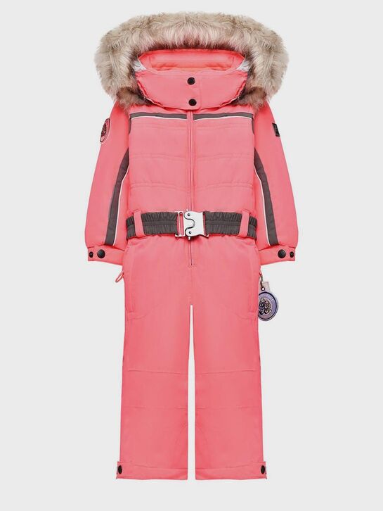 Комбинезон с капюшоном, коралловый PinBina | Фото 1