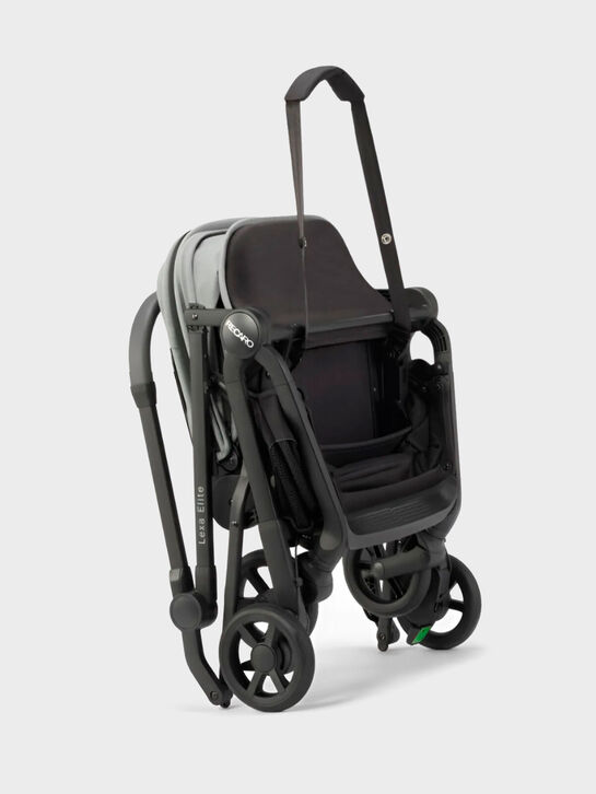 Коляска LEXA ELITE Prime Silent Grey (с дождевиком) Recaro | Фото 3