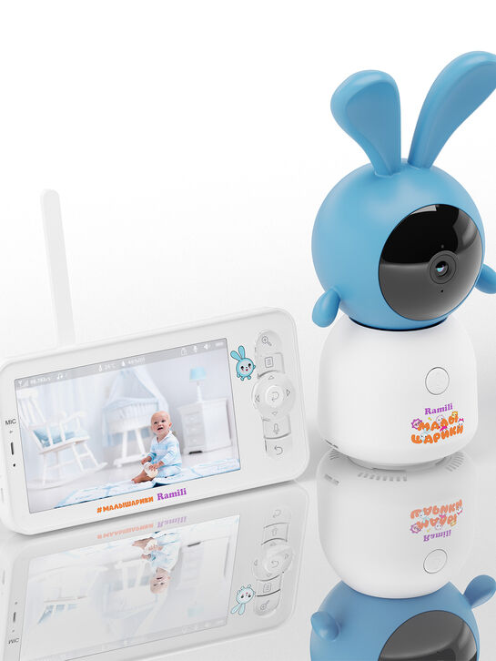 Видеоняня Крошик, Малышарики, с креплением Ramili | Фото 5
