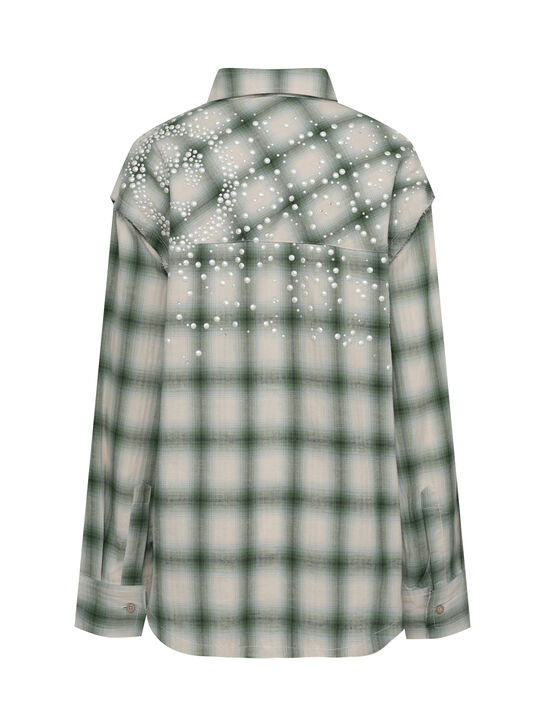 Рубашка из поплина в клетку Barrow | Фото 2