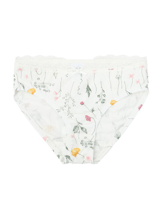 Трусы с цветочным принтом Sanetta | Фото 1