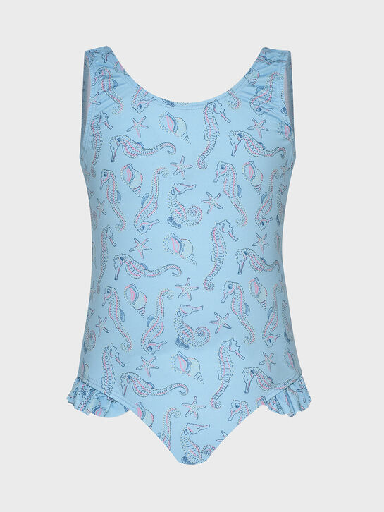Купальник с принтом &quot;морские коньки&quot; The New Society | Фото 1