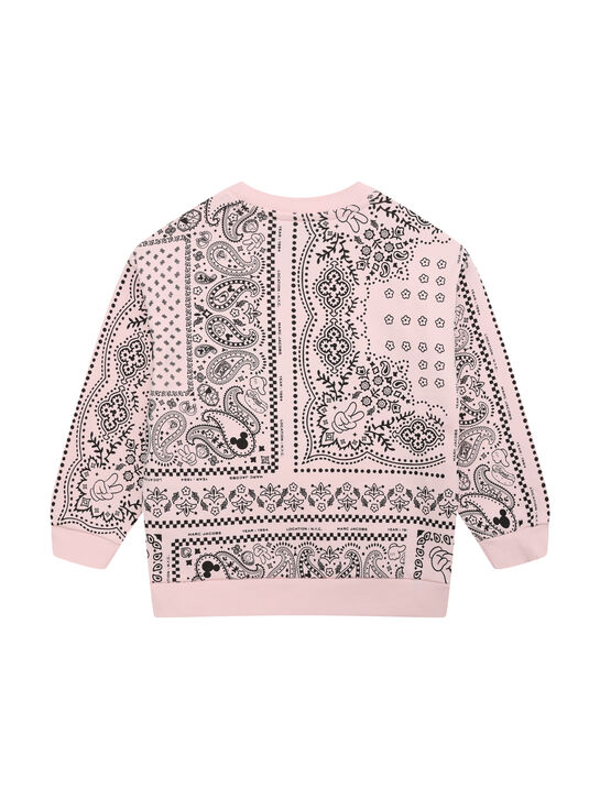 Свитшот с принтом &quot;Микки Маус&quot;, розовый Marc Jacobs | Фото 2