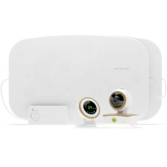 Видеоняня с двойным монитором дыхания Baby RV1800SP2 и повышенной дальностью, 3 в 1 Ramili | Фото 5