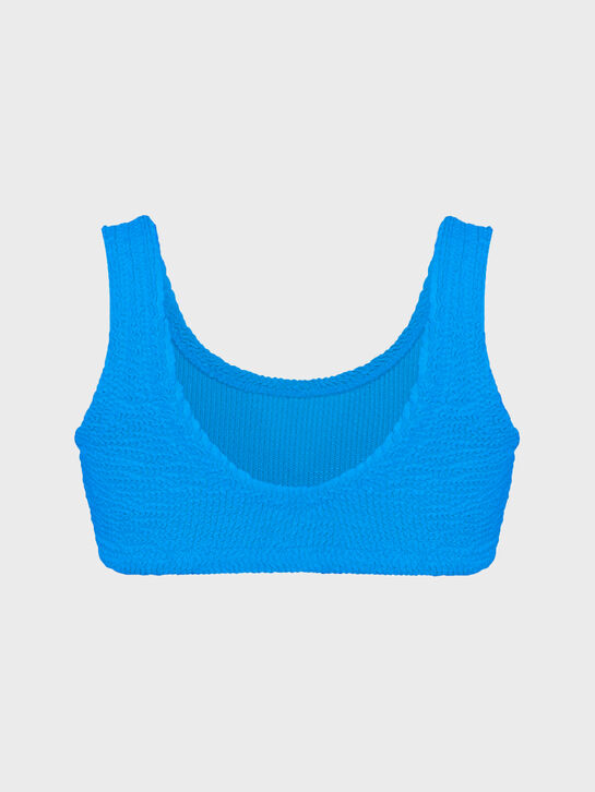 Купальник из жатой ткани, голубой Saint Barth | Фото 3