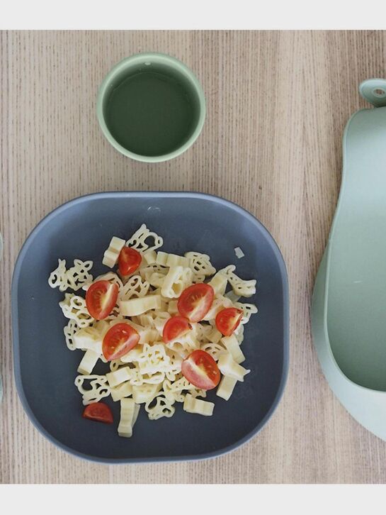 Набор посуды 2 тарелки, стакан, ложка COFFRET REPAS SILIC MINERAL BEABA | Фото 8