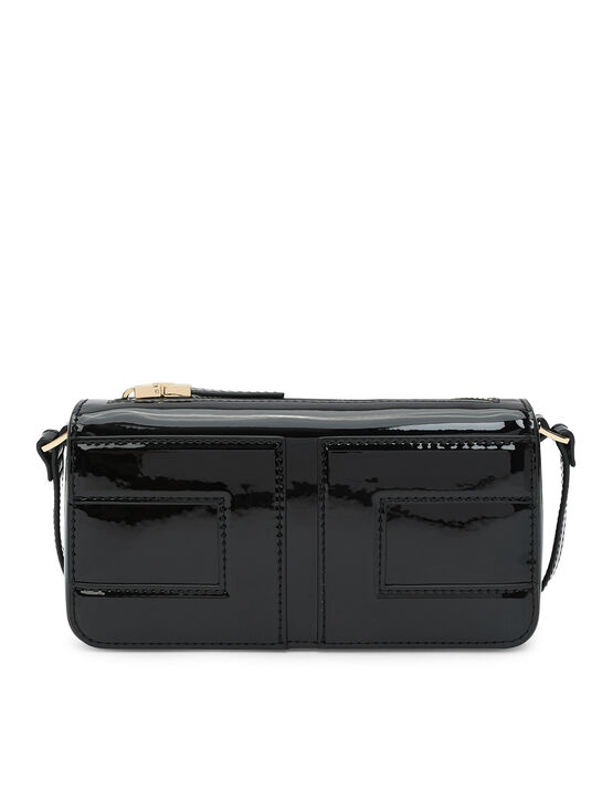 Сумка лаковая прямоугольная Elisabetta Franchi | Фото 1