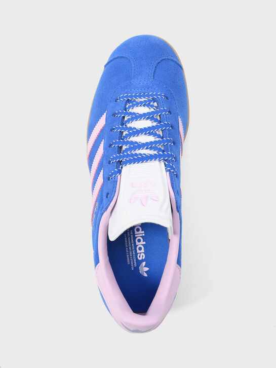 Кеды Gazelle синего цвета Adidas | Фото 4