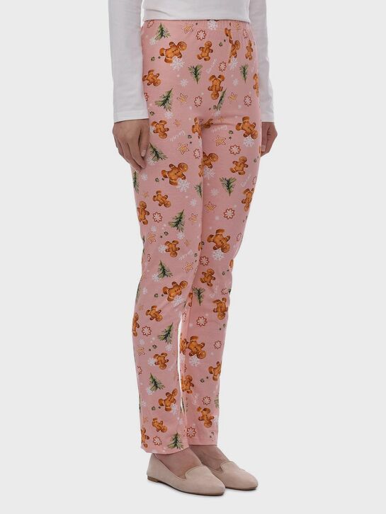 Пижама с принтом &quot;имбирный пряник&quot; Eirene | Фото 6