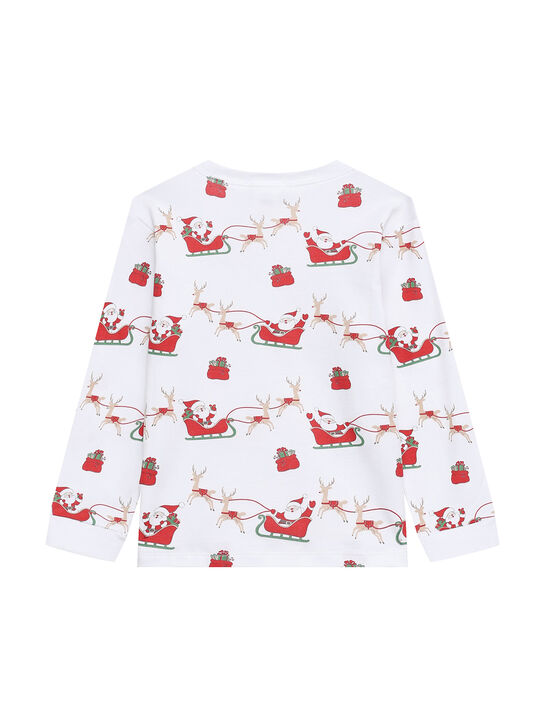 Пижама, принт санта на оленях Lyda Baby | Фото 3