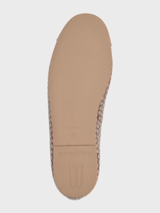 Замшевые балетки с тонким бантом Pretty Ballerinas | Фото 5