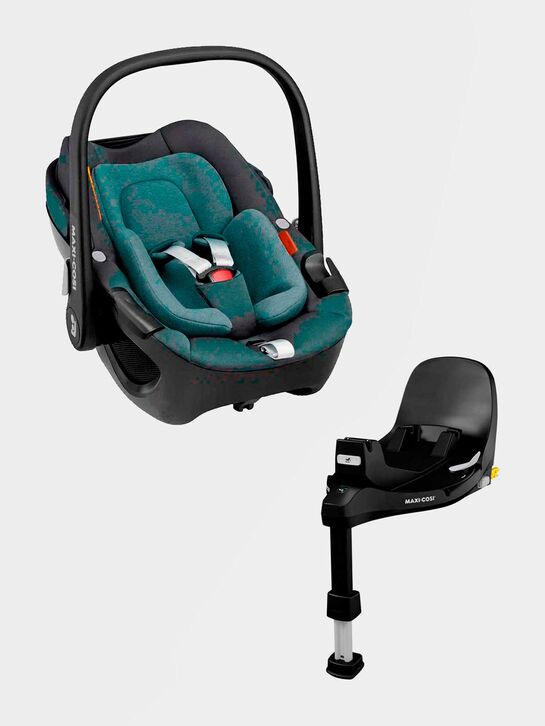 Автокресло Twillic Grey в комплекте с базой FAMILYFIX 360 PRO Maxi-Cosi | Фото 1
