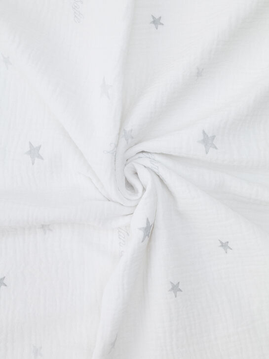 Непромокаемая пеленка 120x60 см, принт звезды Jan&Sofie | Фото 5