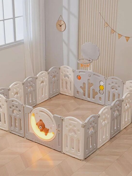 Манеж Kids DeLuxe Grey 150x180 см UNIX Kids | Фото 11