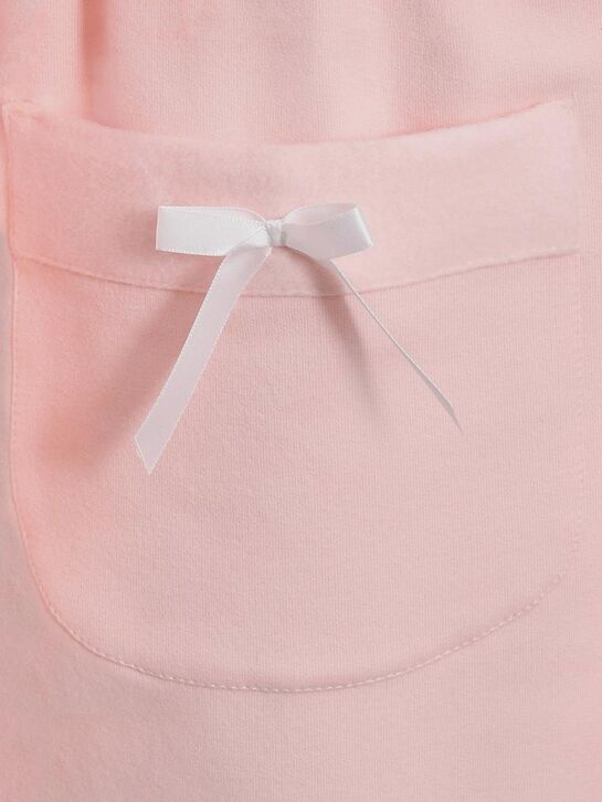 Халат с бантами, розовый AMIKI | Фото 3