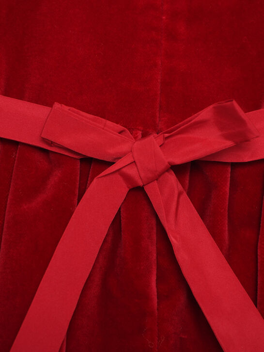 Платье с бантом, красное LaStupenderia | Фото 7