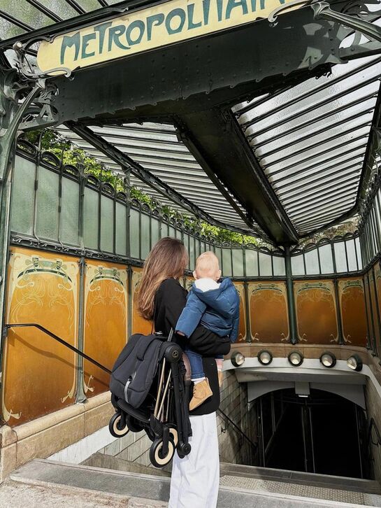 Коляска прогулочная Coya Rosegold Sepia Black CYBEX | Фото 14