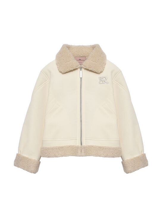 Дубленка из эко-меха Ermanno Scervino | Фото 1