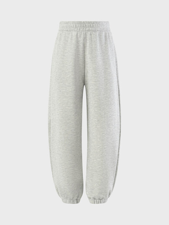 Брюки спортивные с логотипом, серые Patrizia Pepe | Фото 1