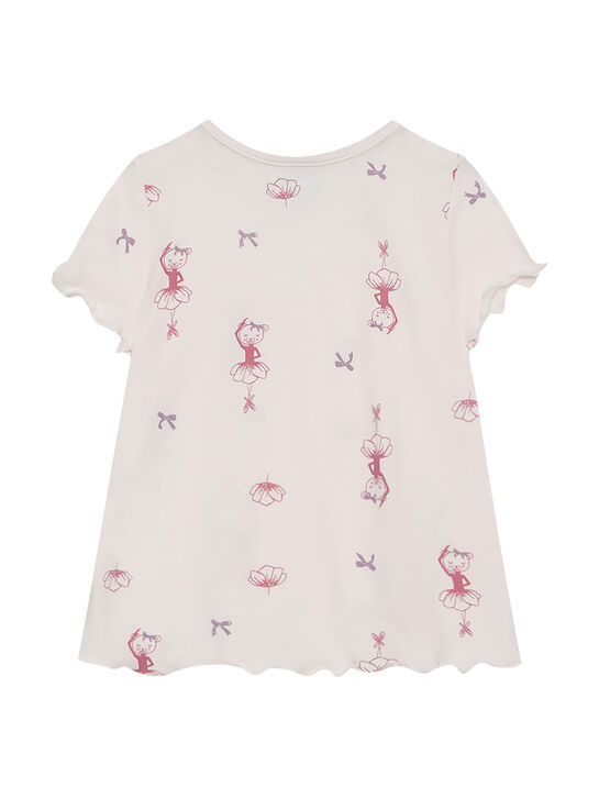 Пижама с принтом &quot;балерина&quot; Sanetta | Фото 3