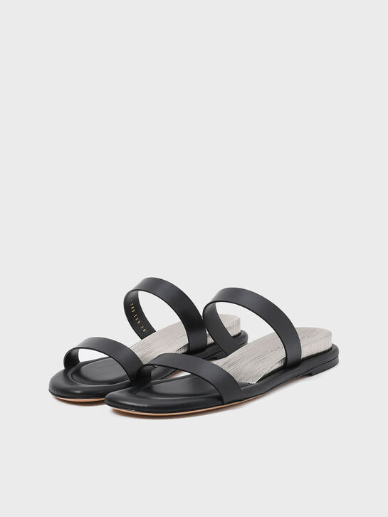 Сандалии Zep Blade, черные Casadei | Фото 2