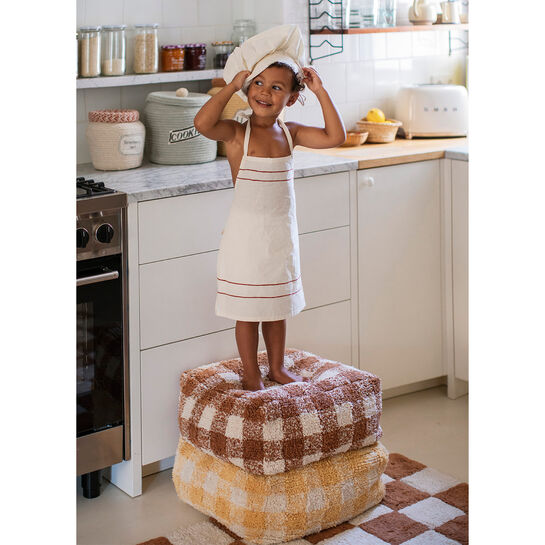 Подушка-пуф Шахматы тоффи 20х40х40 см Lorena Canals | Фото 6