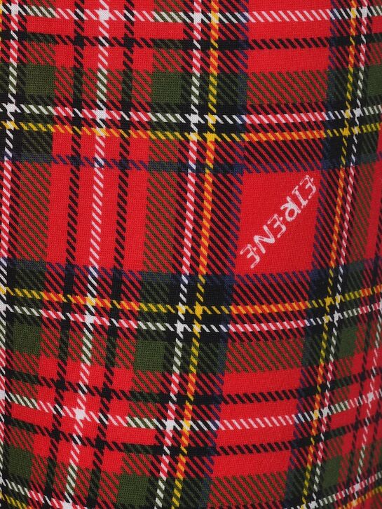 Пижама с брюками в клетку, красная Eirene | Фото 13