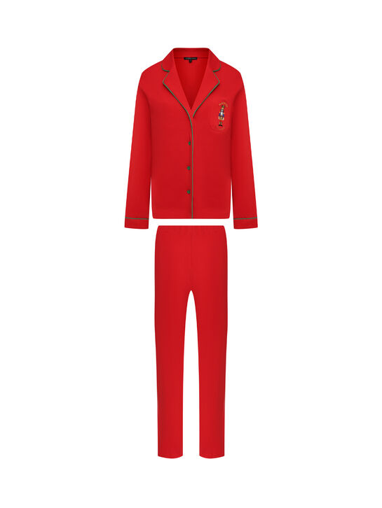 Пижама с вышивкой &quot;Щелкунчик&quot;, красная Dan Maralex | Фото 1