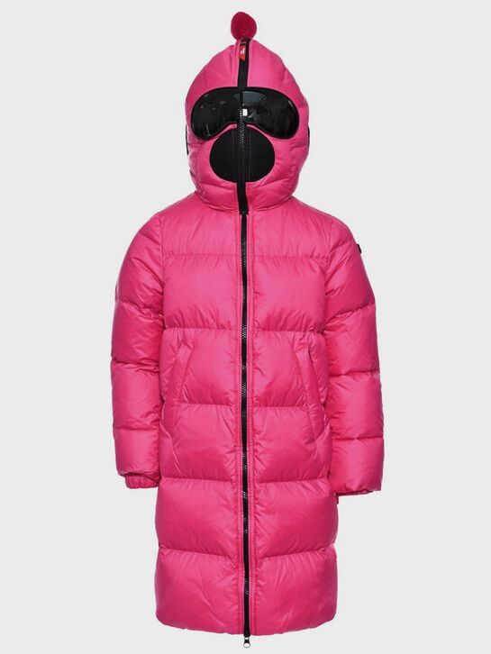 Стеганое пальто с мишкой на спине AI RIDERS ON THE STORM | Фото 2