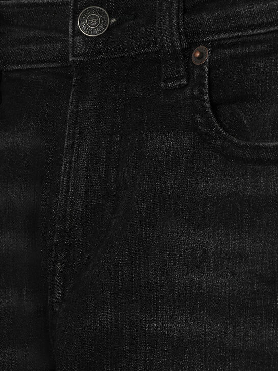 Джинсы с вышитым лого, темно-серые Diesel | Фото 3