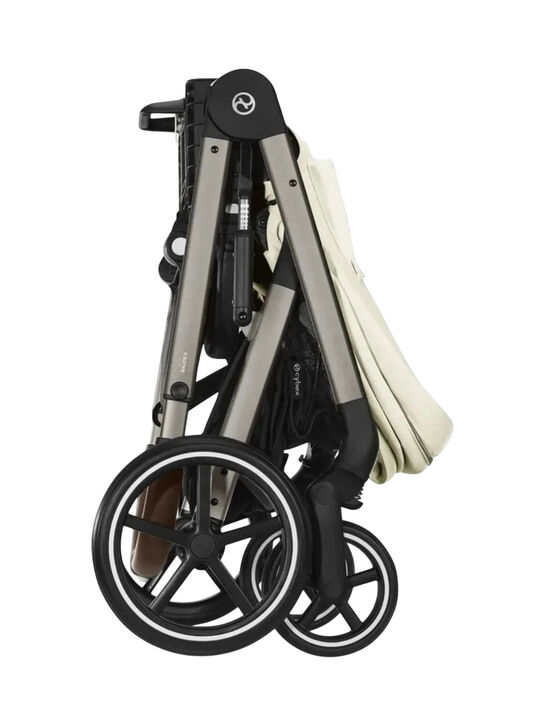Коляска 2в1 Balios S Lux TPE Seashell Beige с дождевиком CYBEX | Фото 10