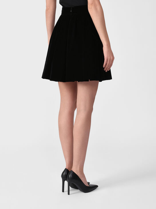 Бархатная юбка балон ALINE | Фото 4
