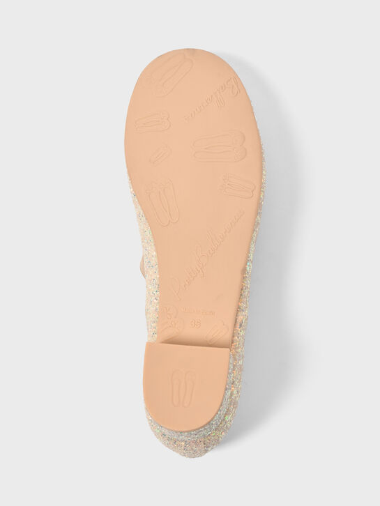 Туфли с глиттером в тон Pretty Ballerinas | Фото 5