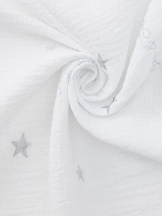 Комплект из 3 пеленок с принтом пингвины, 120х120 см Jan&Sofie | Фото 4