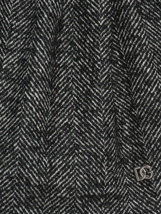 Шорты твидовые, серые Dolce&Gabbana | Фото 3