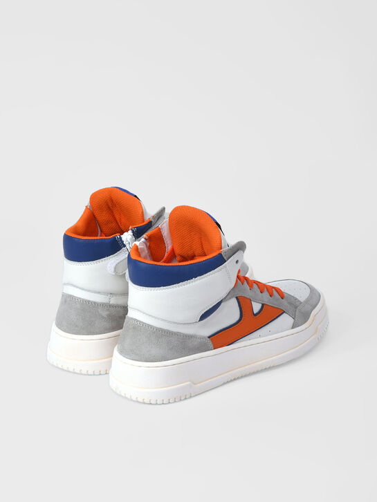 Кеды высокие в стиле color block Morelli | Фото 3