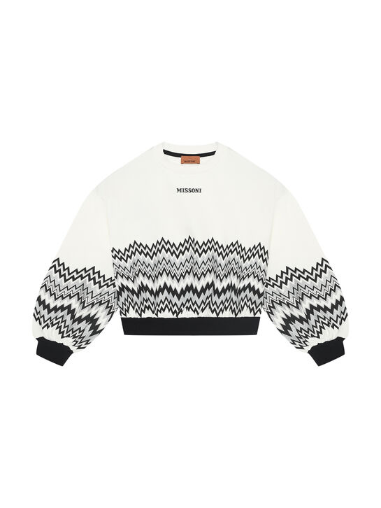 Костюм спортивный на флисе, свитшот+брюки Missoni | Фото 4