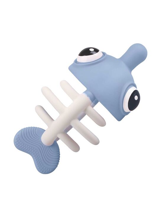 Прорезыватель Рыбка, силиконовый, голубой Mombella | Фото 2