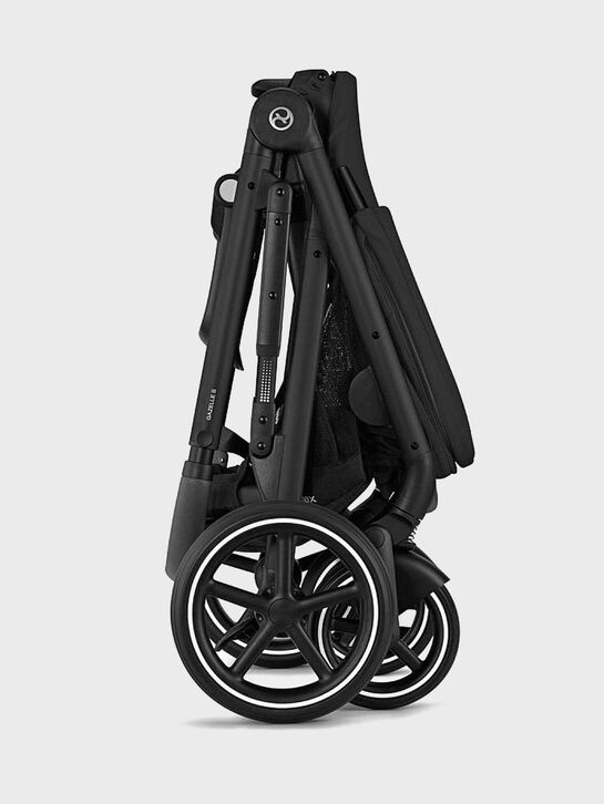 Коляска Gazelle S BLK Moon Black с корзиной и дождевиком CYBEX | Фото 10