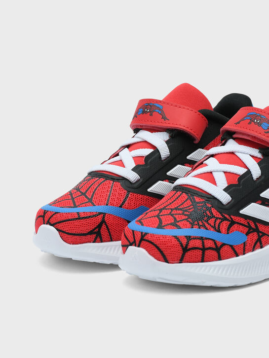 Кроссовки с принтом &quot;паутина&quot; Adidas | Фото 6