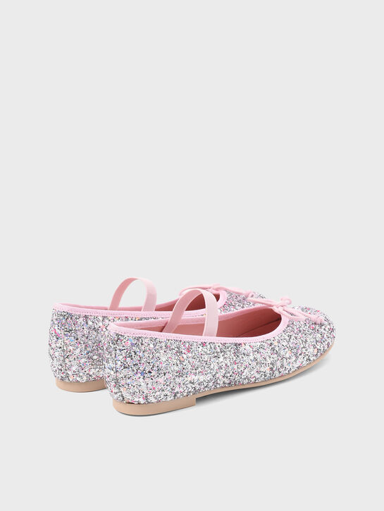 Туфли с блестками, розовые Pretty Ballerinas | Фото 3