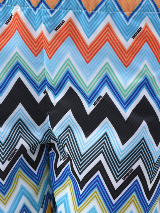 Плавки-шорты принт зигзаги Missoni | Фото 3