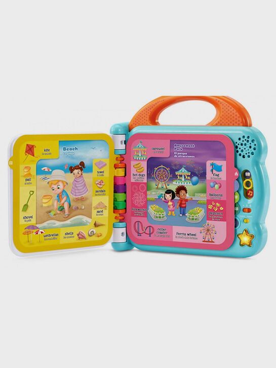 Англо-русская книга &quot;100 слов о местах, где я бываю&quot; Vtech | Фото 2