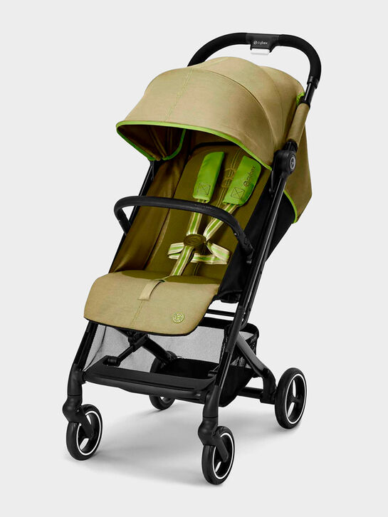 Коляска Beezy Nature Green с дождевиком и бампером CYBEX | Фото 1