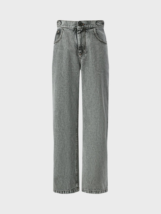 Джинсы прямого кроя, серые Brunello Cucinelli | Фото 1